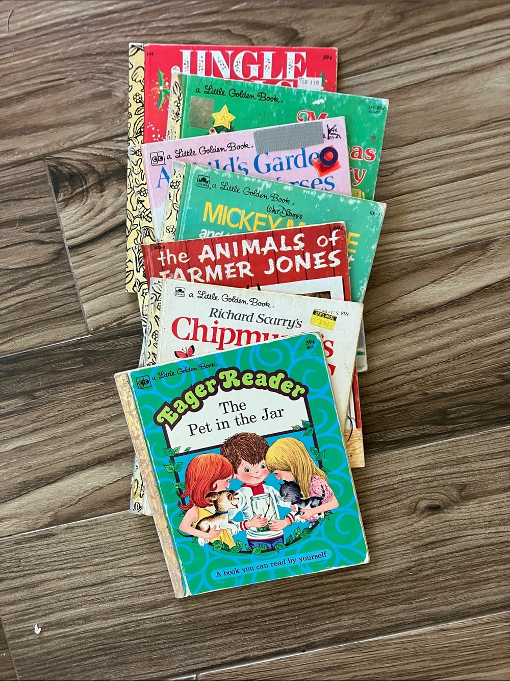 7 Vintage Little Golden Books